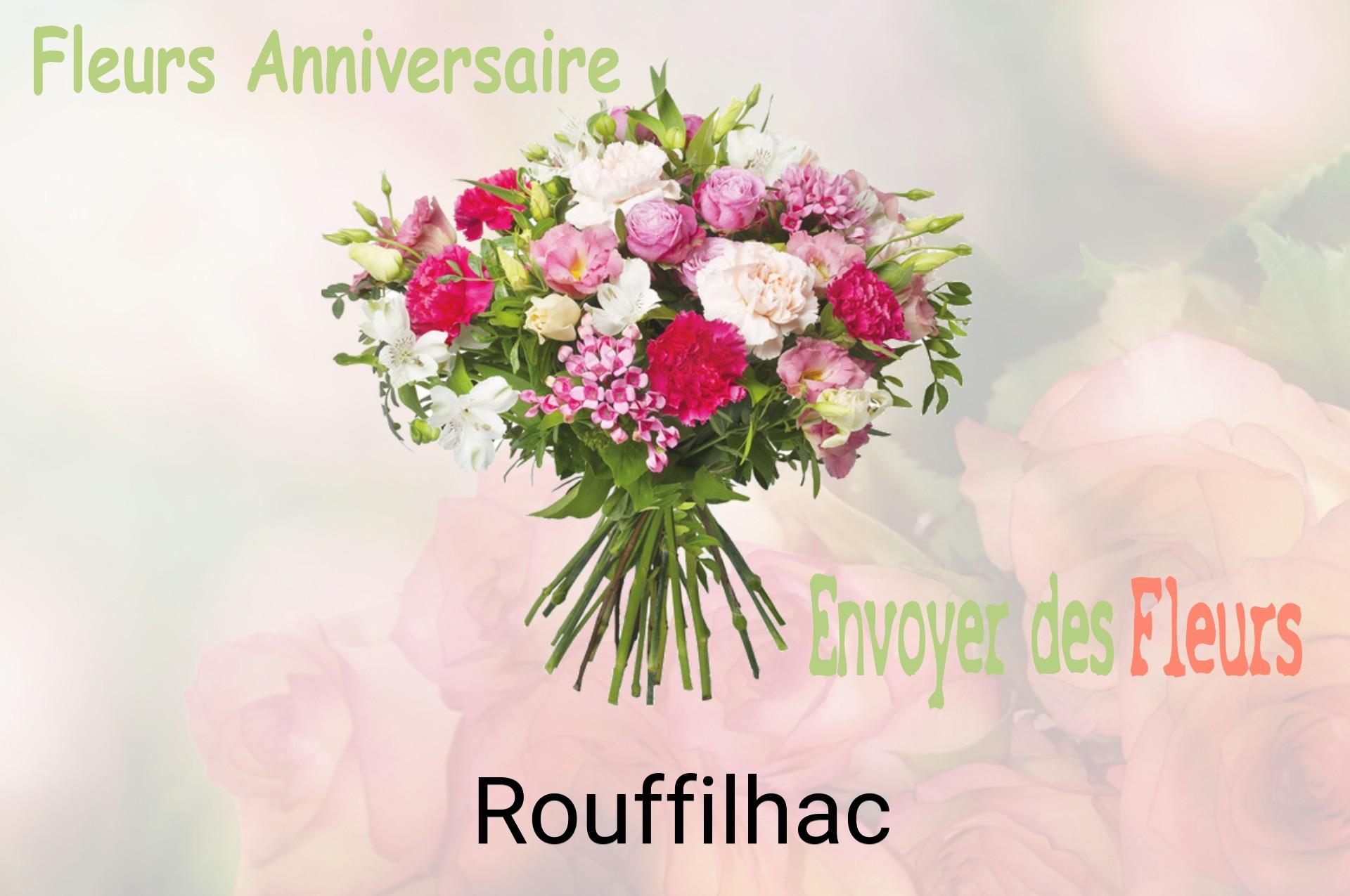 Bouquet de fleurs d’anniversaire livré à Rouffilhac